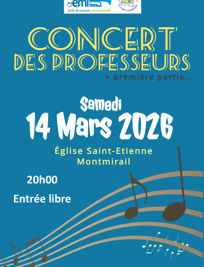 Concert des professeurs