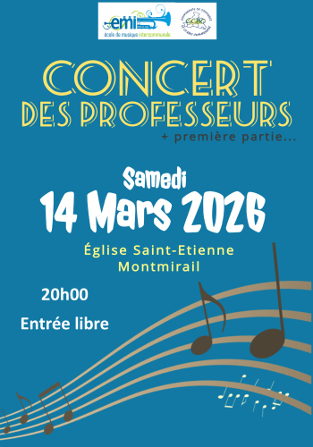Concert des professeurs