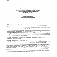 Convocation des électeurs 
