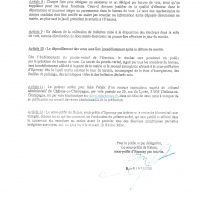 Convocation des électeurs 